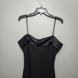 Niki Lavis Vintage Black Maxi Dress Size 18